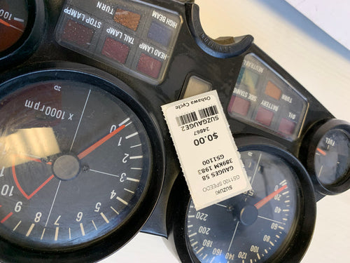 1983 GS1100 Instrument Cluster