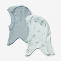 Wheat Main 2 Balaclava Amel Accessory 4033 striped blue whales