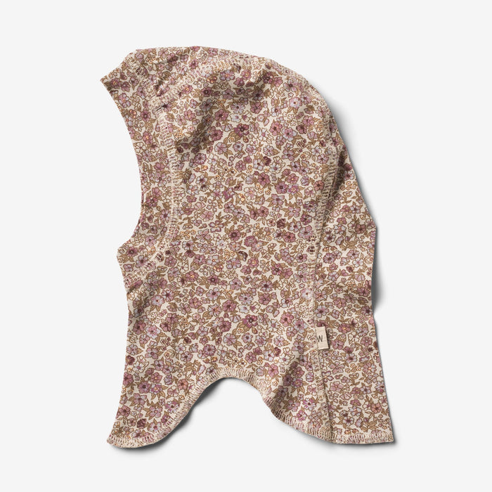 Wheat Main 2 Balaclava Amel | Baby Accessory 0098 grey rose flowers