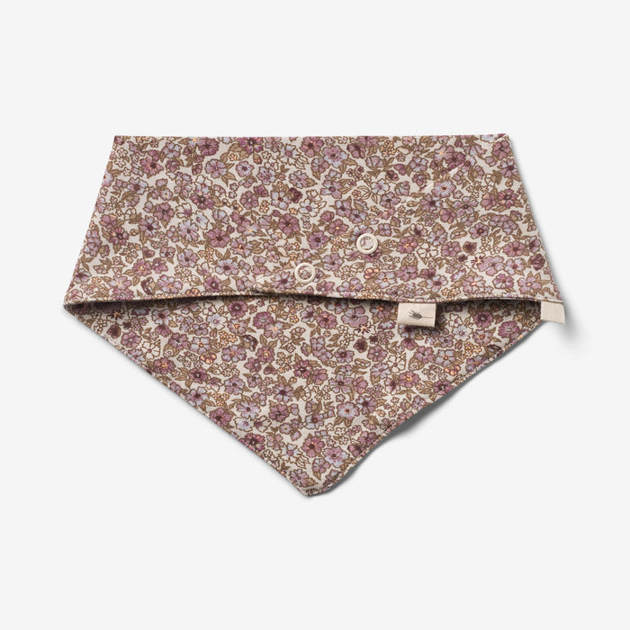 Wheat Main 2 Bib Eden | Baby Accessory 0098 grey rose flowers