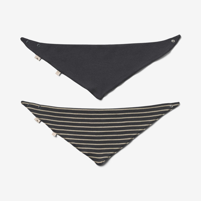 Wheat Main 2 Bib Eden | Baby Accessory 1433 navy stripe