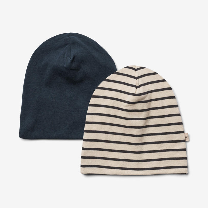 Wheat Main 2 Hat Soft Aidan Accessory 1046 blue navy stripe