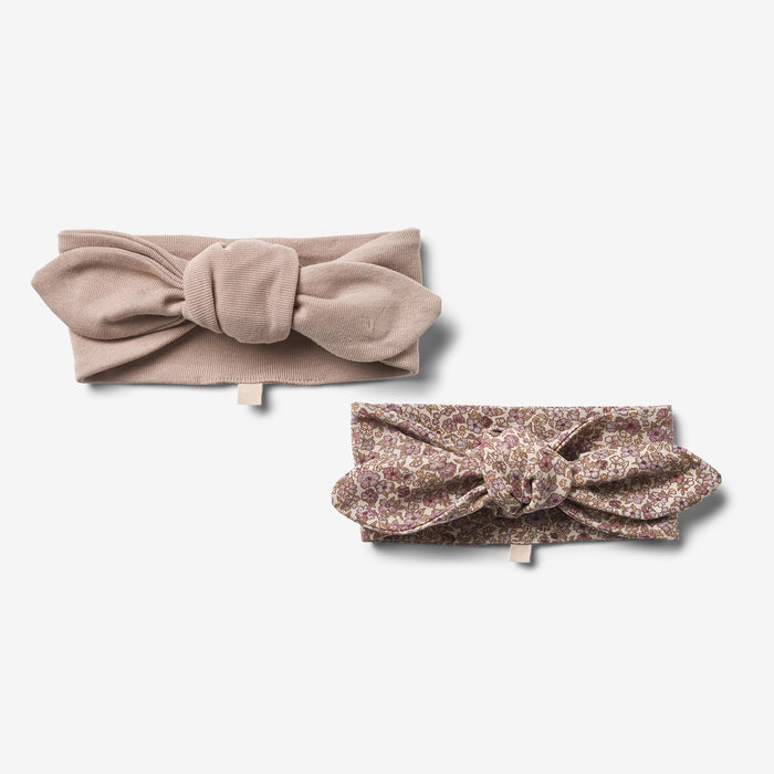 Wheat Main 2 Headband Olivia | Baby Accessory 0098 grey rose flowers