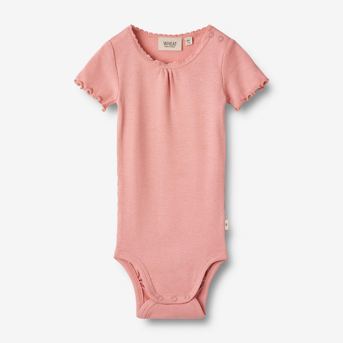 Wheat Main 2 Rib Body S/S Edna Underwear/Bodies 2510 rosette ballet