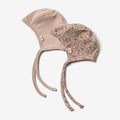 Wheat Main 2 Rib Cap Hassel | Baby Accessory 0098 grey rose flowers