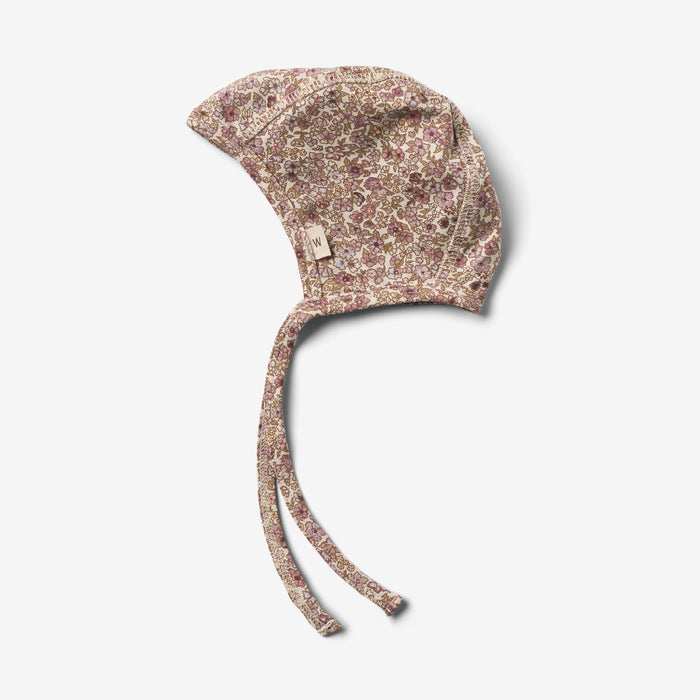 Wheat Main 2 Rib Cap Hassel | Baby Accessory 0098 grey rose flowers