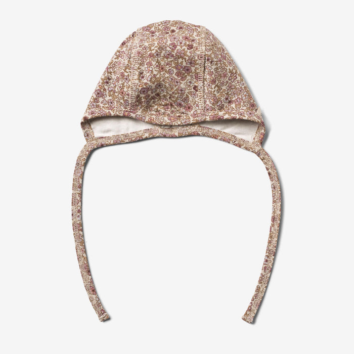 Wheat Main 2 Rib Cap Hassel | Baby Accessory 0098 grey rose flowers