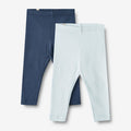 Wheat Main 2 Rib Leggings Maddy Legging 4034 light blue navy