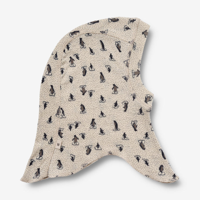 Wheat Wool 2 Wool Balaclava Felix | Baby Accessory 1043 blue