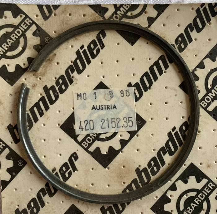 Vintage Bombardier Snowmobile Ring
