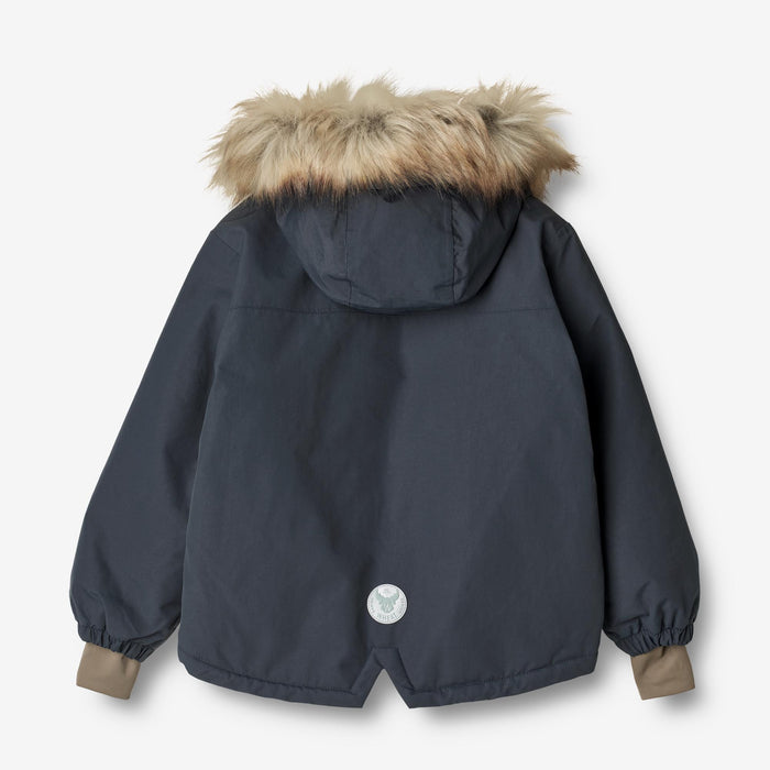 Wheat Outerwear Anorak Momo Tech Jacket 1108 dark blue