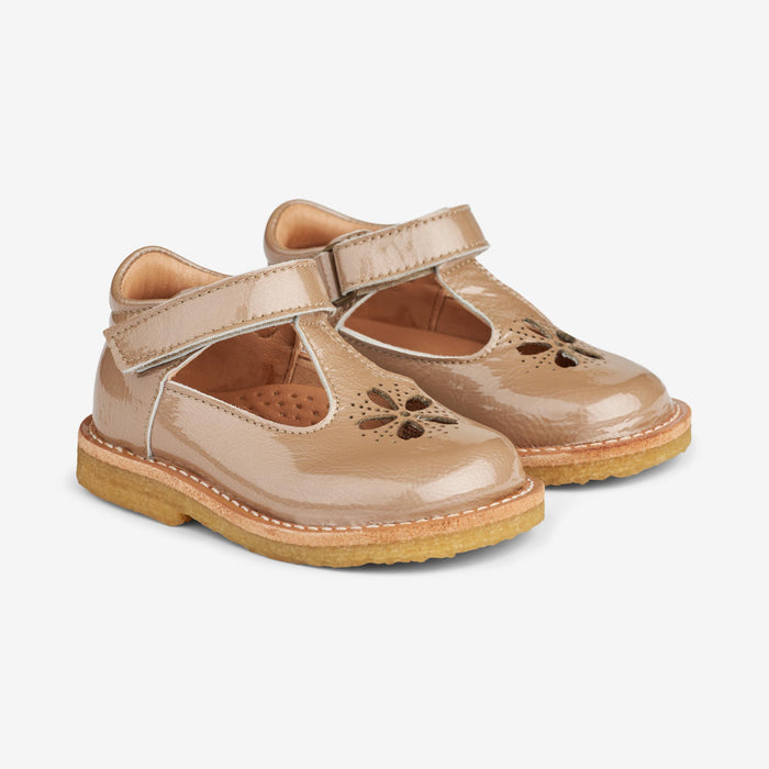 Wheat Footwear Asta Mary Jane Prewalker | Baby Prewalkers 9011 beige