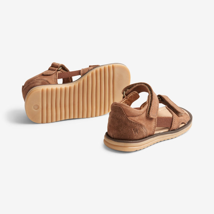 Wheat Footwear Beka Open Toe | Baby Sandal 9002 cognac
