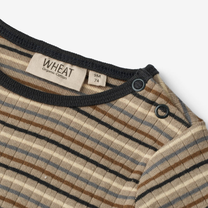 Wheat Main Body Berti | Baby Underwear/Bodies 0181 multi stripe