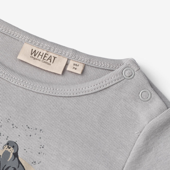 Wheat Main Body Fishing | Baby Underwear/Bodies 1524 winter sky
