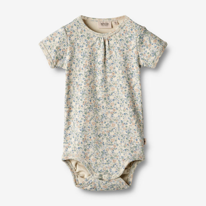 Wheat Main Body S/S Linette Underwear/Bodies 3337 sandshell mini flowers