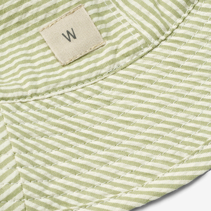 Wheat Main Bucket Hat Alec Accessory 4142 green stripe