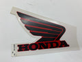 CBR600F4 Right Red Tank Decal