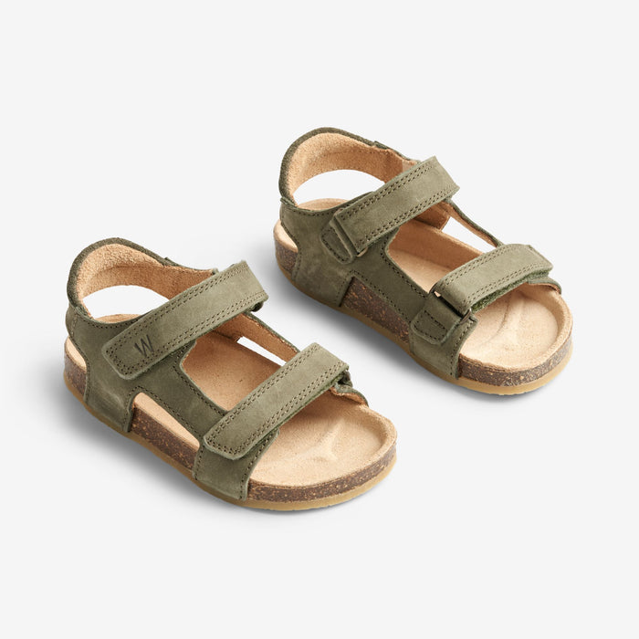 Wheat Footwear Corey Sandal Sandal 4075 dark green