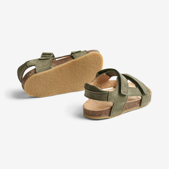 Wheat Footwear Corey Sandal Sandal 4075 dark green