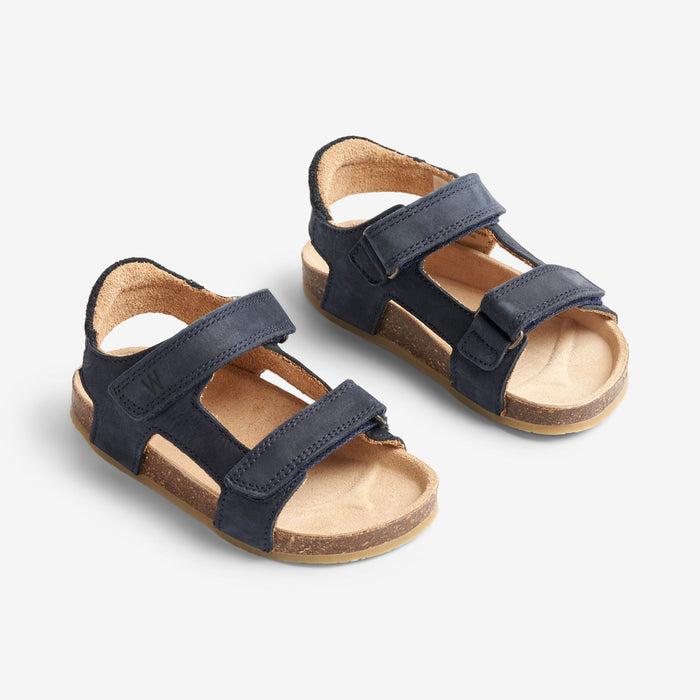 Wheat Footwear Corey Sandal Sandal 1432 navy