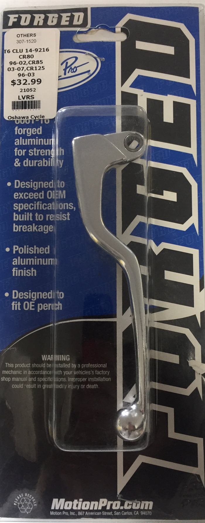 CR XR CRF Clutch Lever
