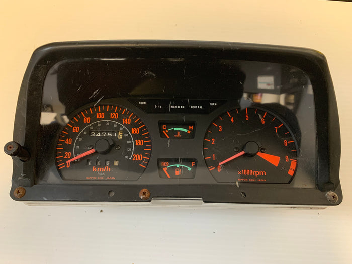CX650E Gauges, Speedo