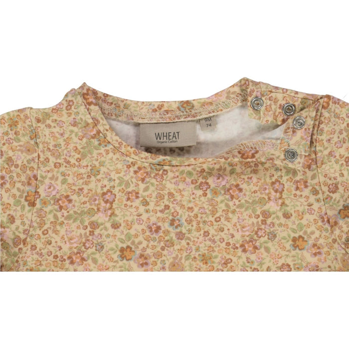 Wheat Main Dress Adea Dress 9044 barely beige small flowers