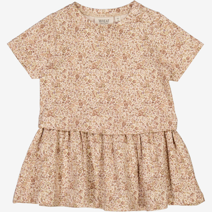Wheat Main  Dress Adea | Baby Dress 2475 rose flowers