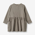 Wheat Main Dress Aima Dress 1529 autumn sky check