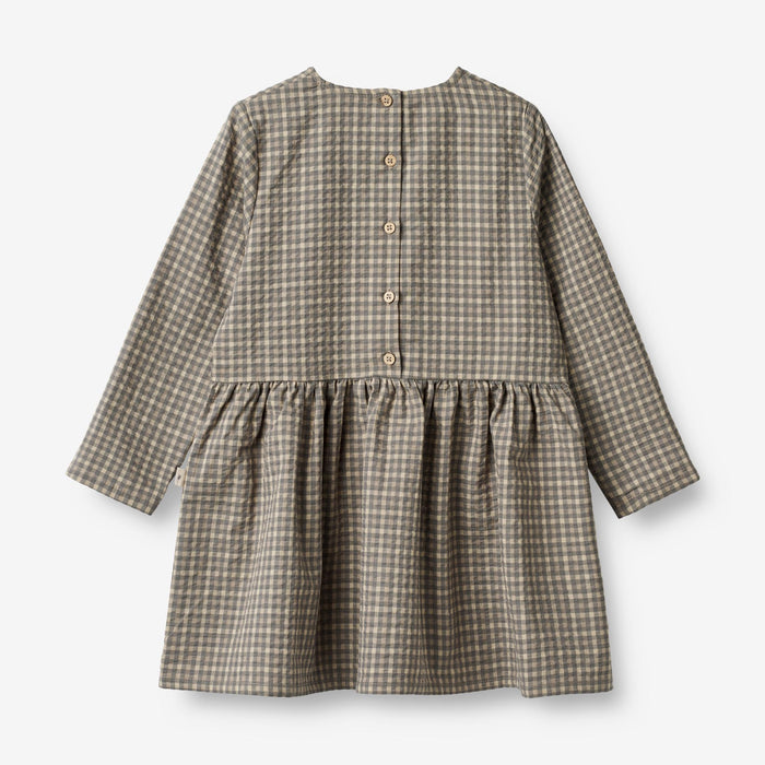 Wheat Main Dress Aima Dress 1529 autumn sky check