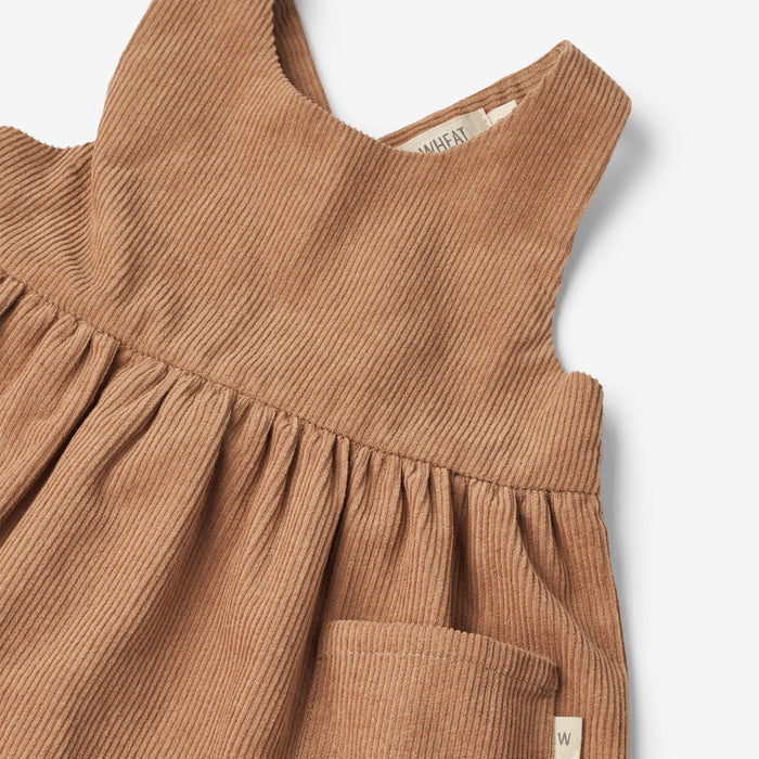 Wheat Main Dress Annie | Baby Dress 2121 berry dust