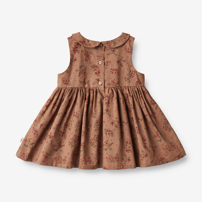 Wheat Main Dress Eila | Baby Dress 2122 berry dust flowers