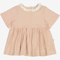 Wheat Main  Dress Elma | Baby Dress 9112 tan