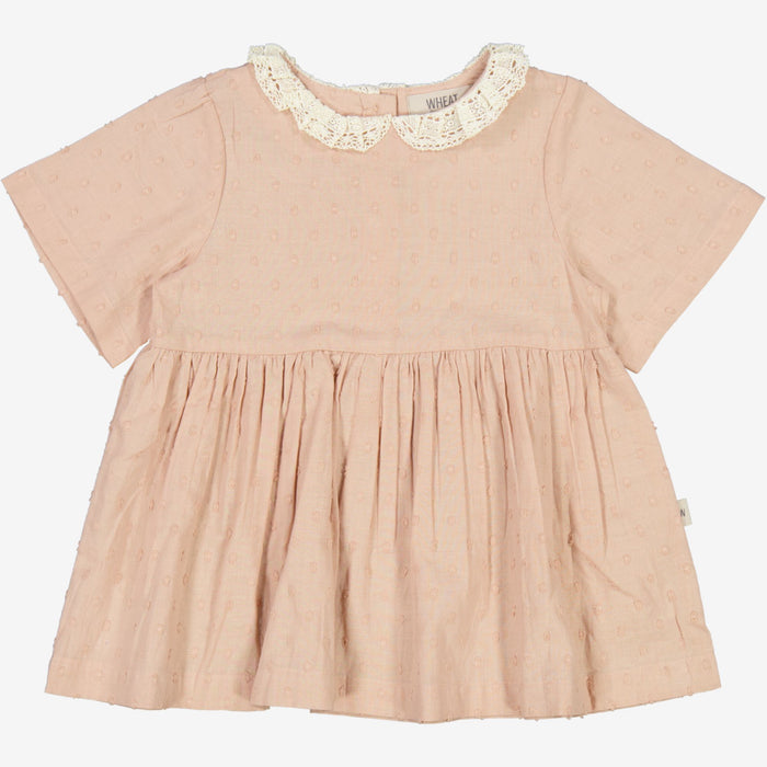 Wheat Main  Dress Elma | Baby Dress 9112 tan