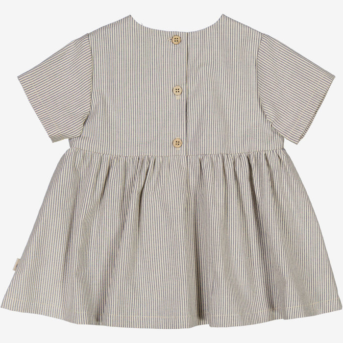 Wheat Main  Dress Esmaralda | Baby Dress 1045 classic blue stripe