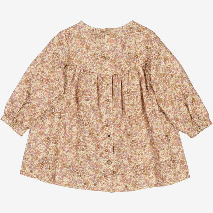 Wheat Main  Dress Fenja | Baby Dress 3190 clam flowers