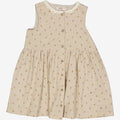 Wheat Main  Dress Josephine Dress 5058 fossil flowers dot