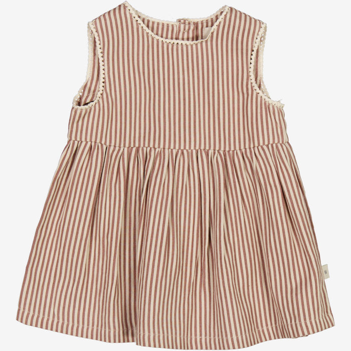 Wheat Main  Dress Kirsten | Baby Dress 2476 vintage stripe