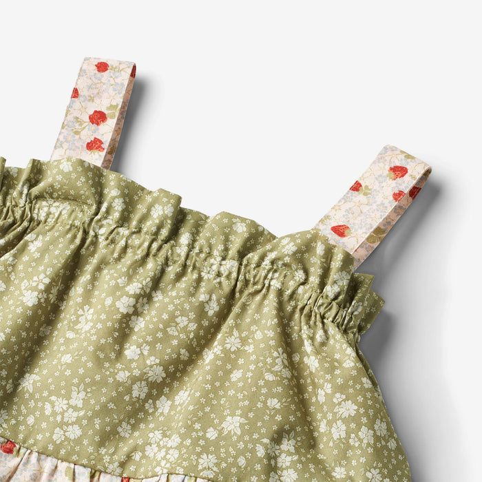 Wheat Main Dress Leah Dress 4146 green mix