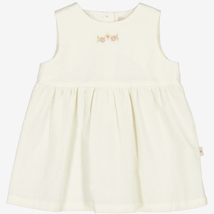 Wheat Main  Dress Louisa | Baby Dress 3129 eggshell
