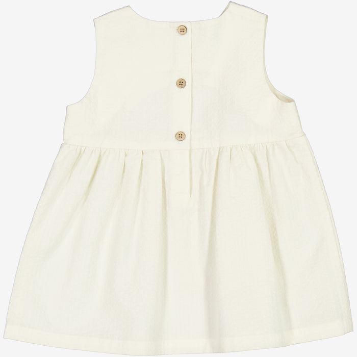 Wheat Main  Dress Louisa | Baby Dress 3129 eggshell