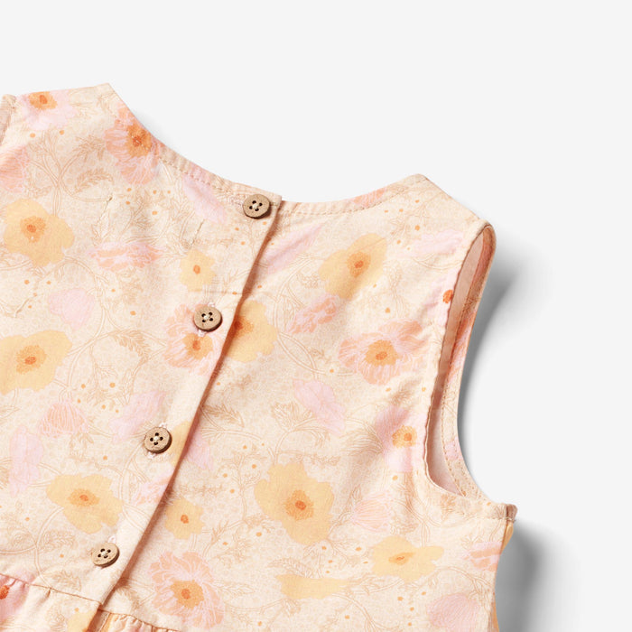 Wheat Main Dress Luise Dress 9061 alabaster flower bobbles