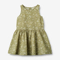 Wheat Main Dress Nilla Dress 4150 green flowers