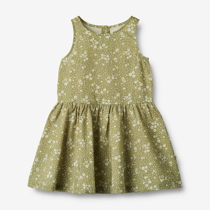 Wheat Main Dress Nilla Dress 4150 green flowers