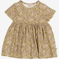 Wheat Main  Dress Nova | Baby Dress 5057 fossil flowers