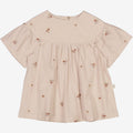 Wheat Main  Dress Sille | Baby Dress 9202 embroidery flowers