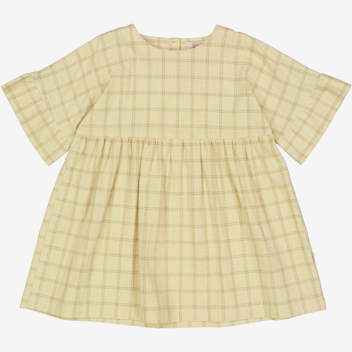 Wheat Main  Dress Siw Dress 9108 buttermilk check