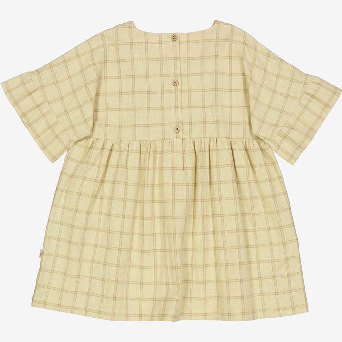 Wheat Main  Dress Siw Dress 9108 buttermilk check