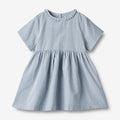 Wheat Main Dress S/S Elma Dress 1042 blue waves